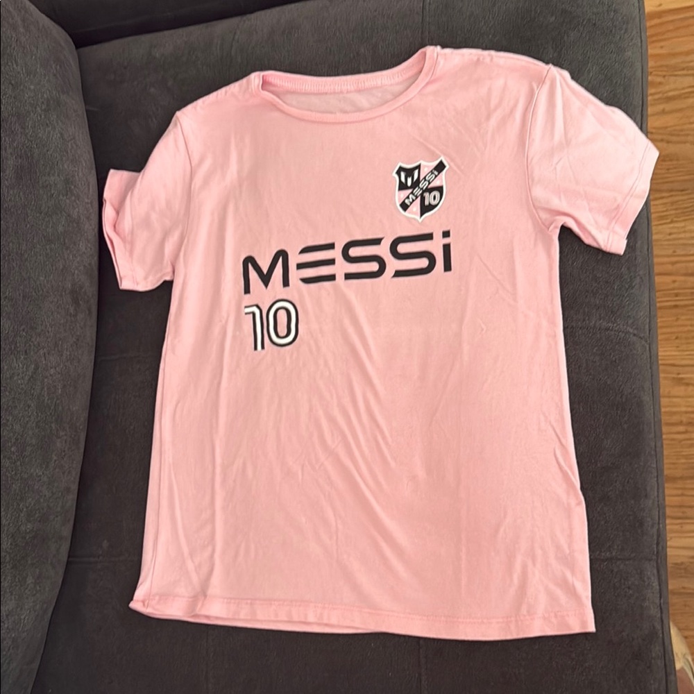 Messi Kids Pink T-Shirt